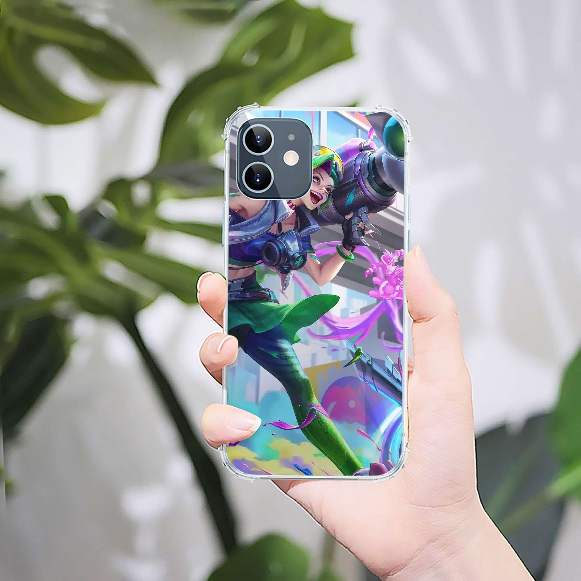 リーグ・オブ・レジェンド League of Legends LOL 【iPhone 12シリーズ対応】透明スマホケース（クリアソフトケース）